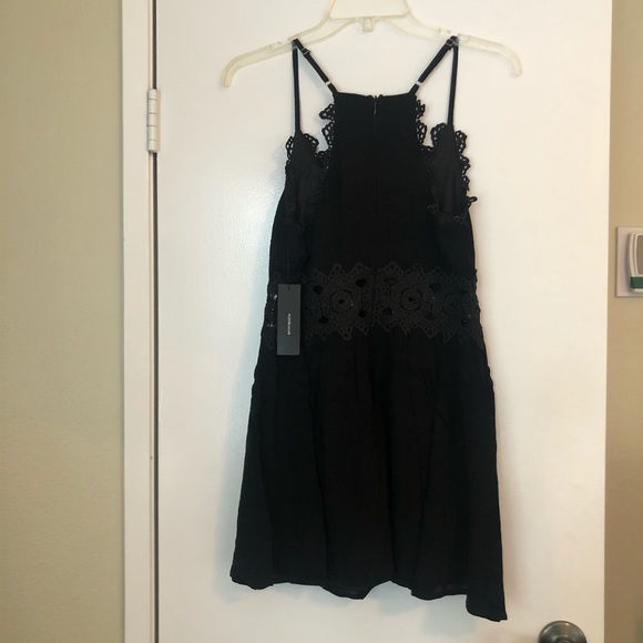 Lulus Mini Black Dress Medium - Picture 6 of 16